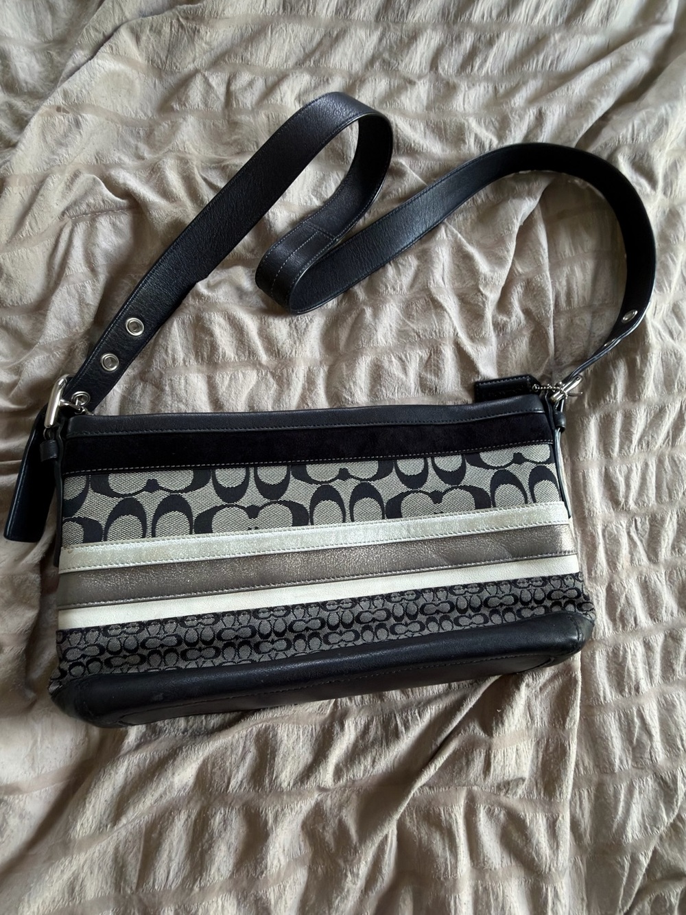 Vintage Coach Patch Bag